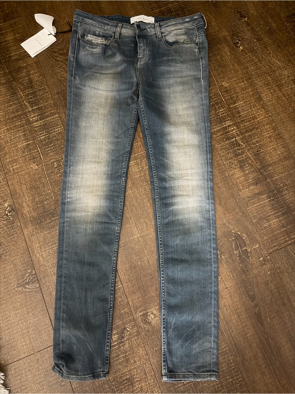 Iro Kim stone blue slim fette NWT